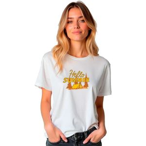 Kruskis Hello Summer T-shirt Met Korte Mouwen