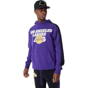 New Era Los Angeles Lakers Nba Large Graphic Hoodie Paars XL Man