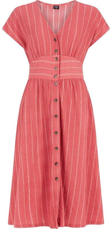 Protest - PRTGILLY - Midi-jurk - Met Korte Mouwen