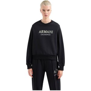 Armani Exchange 3dym32_yjfez Sweatshirt Zwart M Vrouw