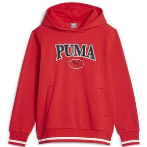 Puma Squad Fl Hoodie Rood 9-10 Years Jongen