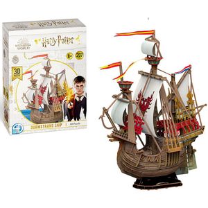 World Brands 3d Durmstrang Ship Harry Potter 207pzs Harry Potter Puzzle Goud