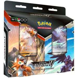 Bandai Card Pokémon Battle Deck Bundle Lycanroc Vs Corviknight Spanish Board Game Veelkleurig