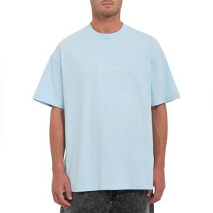 Volcom Ripple Stone Lse Short Sleeve T-shirt Blauw S Man