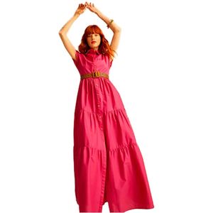 & Me Eda Jurk Met Korte Mouwen