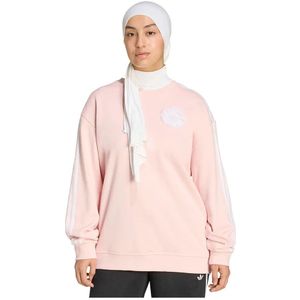 Adidas Originals Lace Branding Crew Sweatshirt
