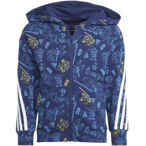 Adidas Star Wars Full Zip Sweatshirt Blauw 6-7 Years Jongen