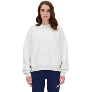 New Balance Sport Essentials Sweatshirt Wit S Vrouw