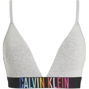 Calvin Klein Underwear Lightly Lined Triangle Sports Bra Grijs XS Vrouw