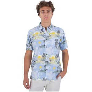 Hurley Rincon T-shirt Met Korte Mouwen Blauw M Man