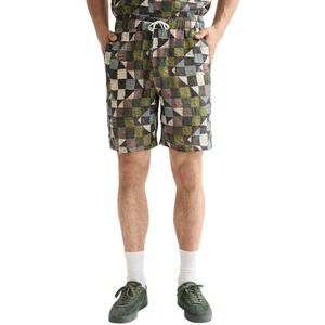 Scotch & Soda Fave2 Printed Tencel Regular Fit Korte Broek