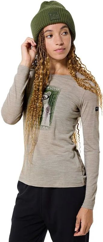 Super.natural - Bearski - T-shirt - Lange Mouwen - Merinowol - Ademend