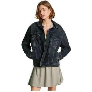 Pepe Jeans - Boyfriend Denim Jack - Denim - Ontspannen Pasvorm