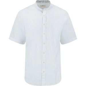 Fynch Hatton 15057008 Summer Linen Overhemd Met Korte Mouwen