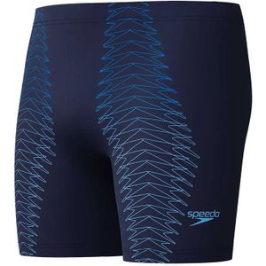 Speedo Duo Logo Print Mid Jammer