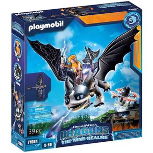 PLAYMOBIL Dragons: The Nine Realms Thunder & Tom - 71081