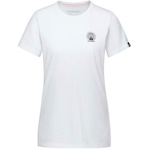 Mammut Massone Emblems Short Sleeve T-shirt Wit L Vrouw