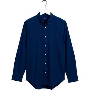 Gant Solid Regular Overhemd Met Lange Mouwen