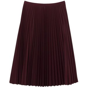 Lacoste Jf8050 Midi Skirt Paars XS Vrouw