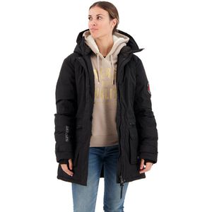 Superdry City Padded Jacket Zwart XL Vrouw