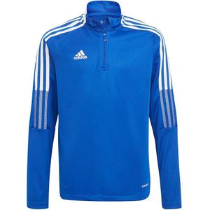 Adidas Half Zip Sweatshirt Blauw 13-14 Years