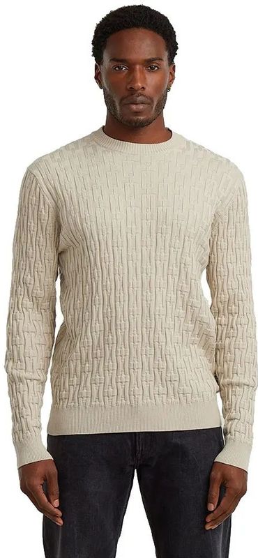 G-star - D27110-C259 - Trui - Chain Structure Knit - Normale Pasvorm - Ronde Hals