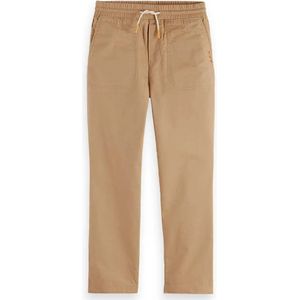 Scotch & Soda Relaxed Fit Twill Worker Jogger Broek