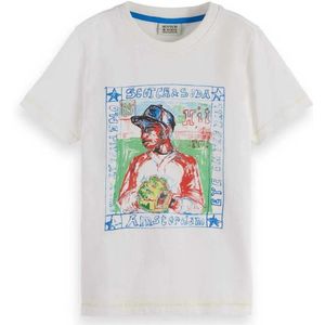 Scotch & Soda 180550 Regular Fit T-shirt Met Korte Mouwen