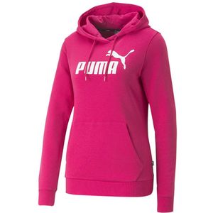 Puma Ess Logo Tr Hoodie Refurbished Roze XS Vrouw