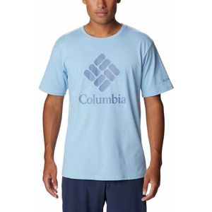 Columbia Pacific Crossing™ Ii Graphic Short Sleeve T-shirt Blauw L Man