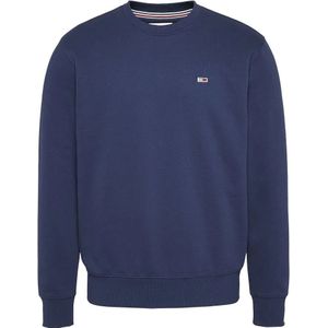 Tommy Jeans - Gevoerde Sweater - Zwart - Katoenmix