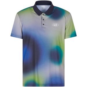 Ea7 Emporio Armani Tennis Pro Pl Graphic Korte Mouw Poloshirt