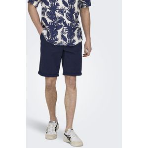 Only & Sons Peter Dobby 0058 Chino Shorts Blauw S Man