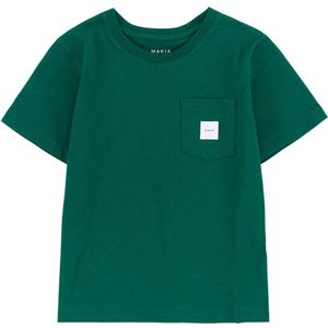 Makia Pocket Short Sleeve T-shirt Groen 134-140 cm Jongen