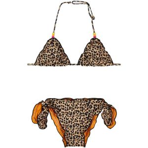 Sundek Mini Magnolia With Sweet Leopard Print Bikini