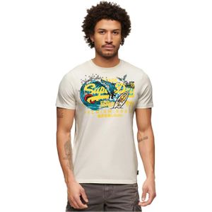 Superdry La Vl Graphic Ub T-shirt Met Korte Mouwen