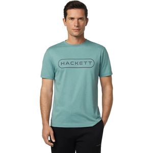 Hackett - Essential T-shirt - Katoen - Heren - Met Korte Mouwen