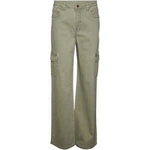 Vero Moda Tessa Wide Cargo High Waist Jeans Groen XL / 32 Vrouw