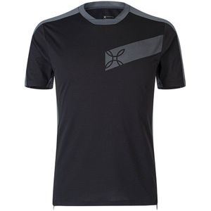 Montura Way Short Sleeve T-shirt Zwart L Man