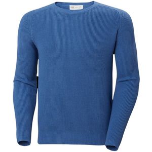 Helly Hansen Dock Ribknit Crew Neck Sweater Blauw L Man