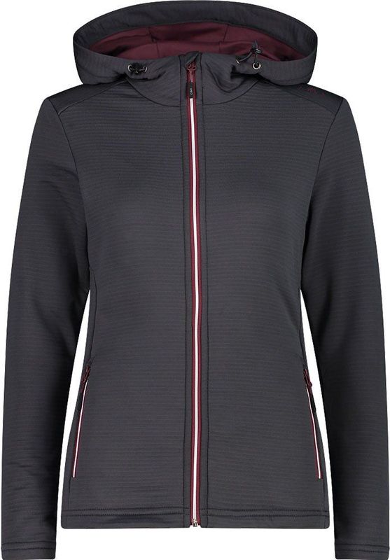 Cmp - 31E1836 - Fleece Met Kap - Jacquardstof - Vrouwenfleece