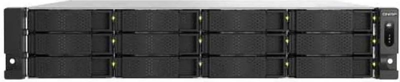 QNAP TS-H1277AXU-RP NAS Rack (2U) AMD Ryzen™ 5 16 GB DDR5 0 TB QuTS hero Zwart