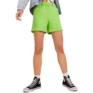 Jack & Jones May High Waist Shorts Groen XL Vrouw