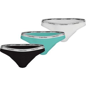 CALVIN KLEIN - 000QD5207E - Slips - Zwart - Katoen - 3-Pack