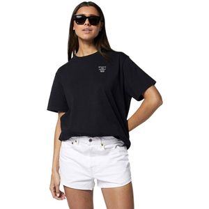 Mystic Genesis Short Sleeve T-shirt Zwart M Vrouw