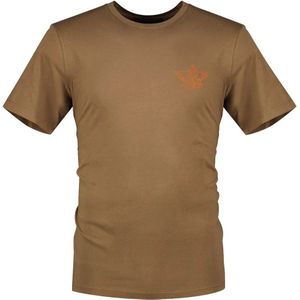 Dockers - Logo T-shirt - Bruin - Korte Mouwen