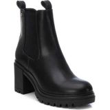 Xtivoor vrouwen. 14342901-NEGRO Enkellaarsjes 143429 zwart (37), 5 tot 8 cm, Ritssluiting, Casual