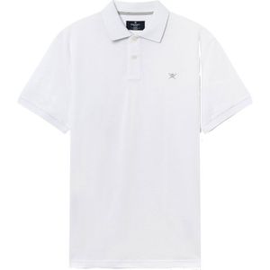 Hackett Classic Fit Logo Korte Mouw Poloshirt