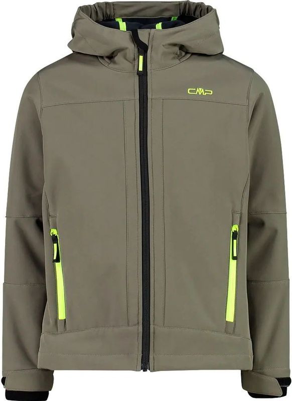 Cmp - Fix Hood 3A00094 - Softshelljack - Zacht - Met Vaste Capuchon