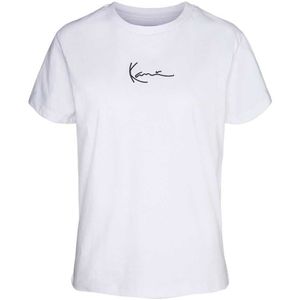 Karl Kani Signature Short Sleeve T-shirt Wit XL Man